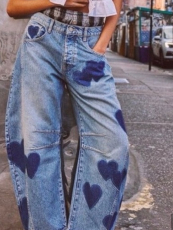 We The Free Denim - We The Free Lucky You Heart Barrel Jeans *29, nwot.. Gorgeous